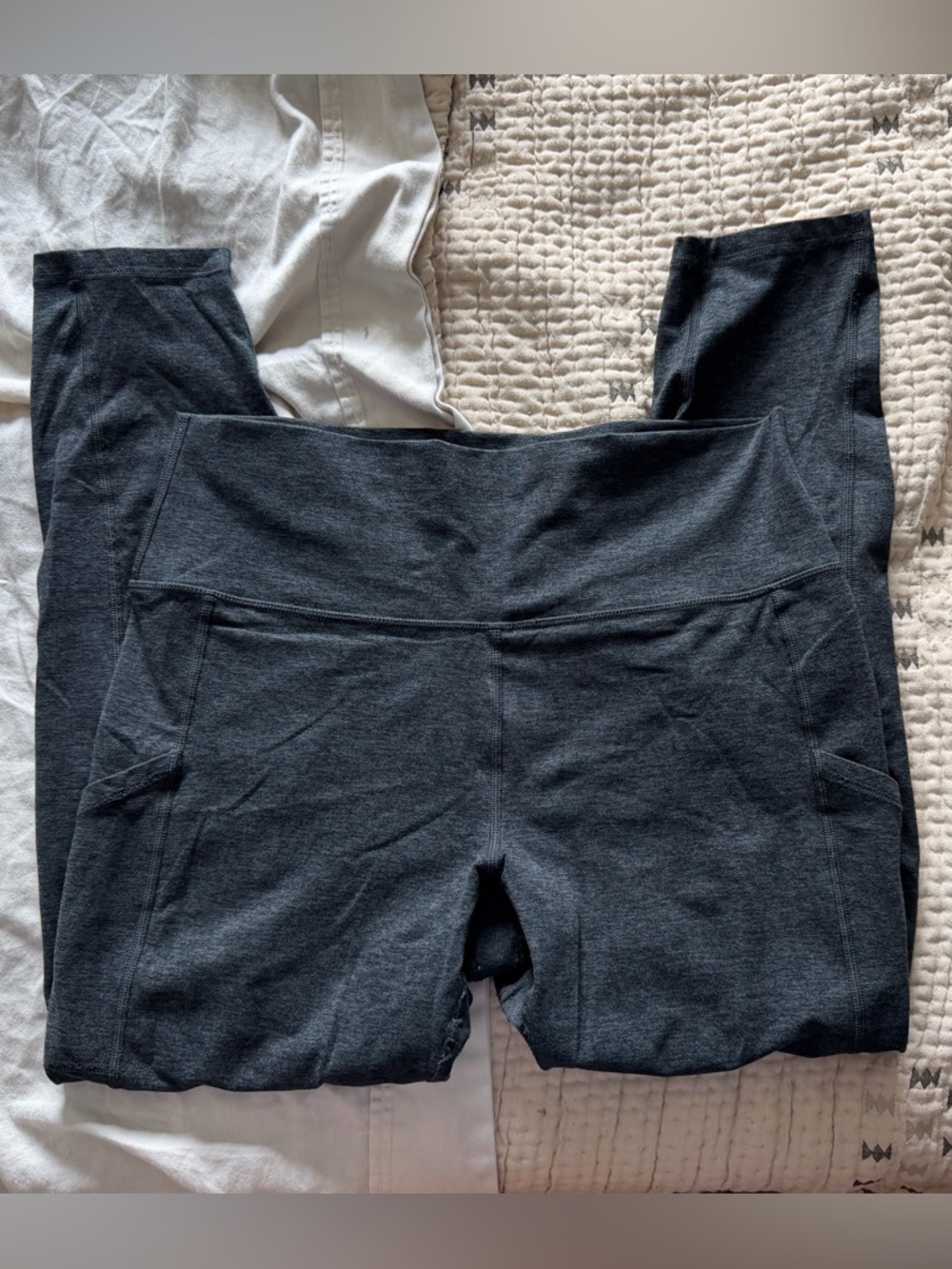 Offline by Aerie High Waisted Gray Leggings with Pockets